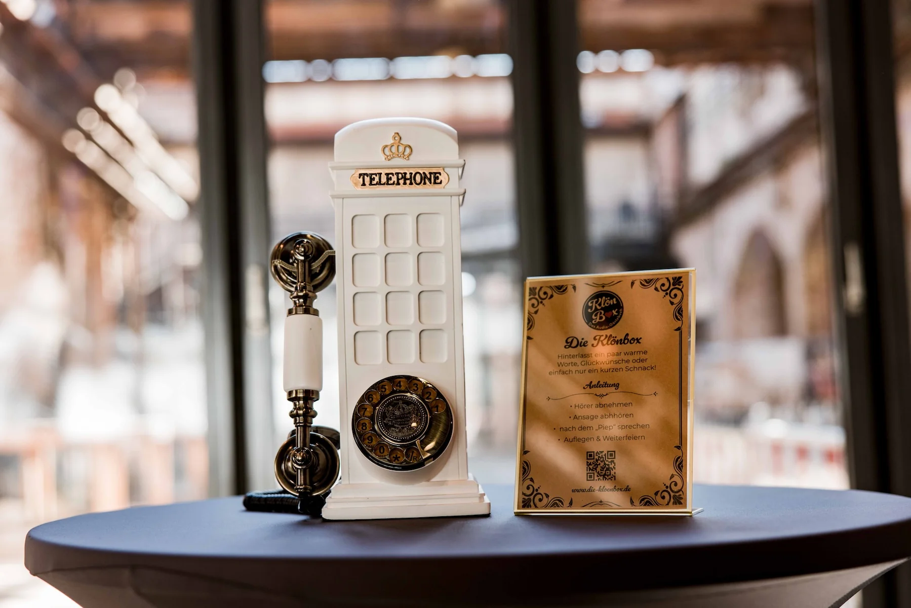 Premium Audio Gästebuch Köln Detail